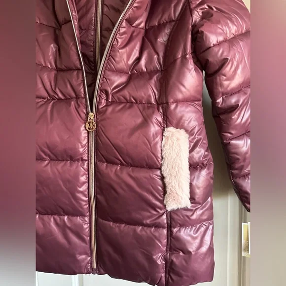 Girls STADIUM PUFFER WITH BIB - Picture 4 of 12